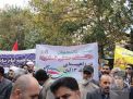 گزارش تصویری مراسم راهپیمایی سیزدهم آبان
